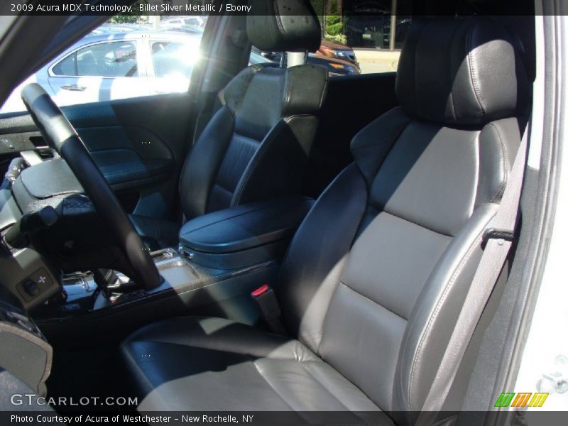 Billet Silver Metallic / Ebony 2009 Acura MDX Technology