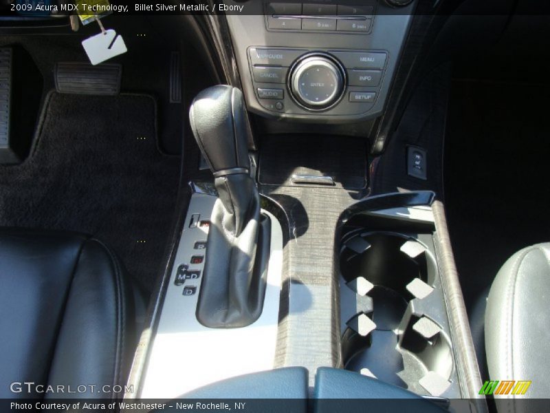 Billet Silver Metallic / Ebony 2009 Acura MDX Technology