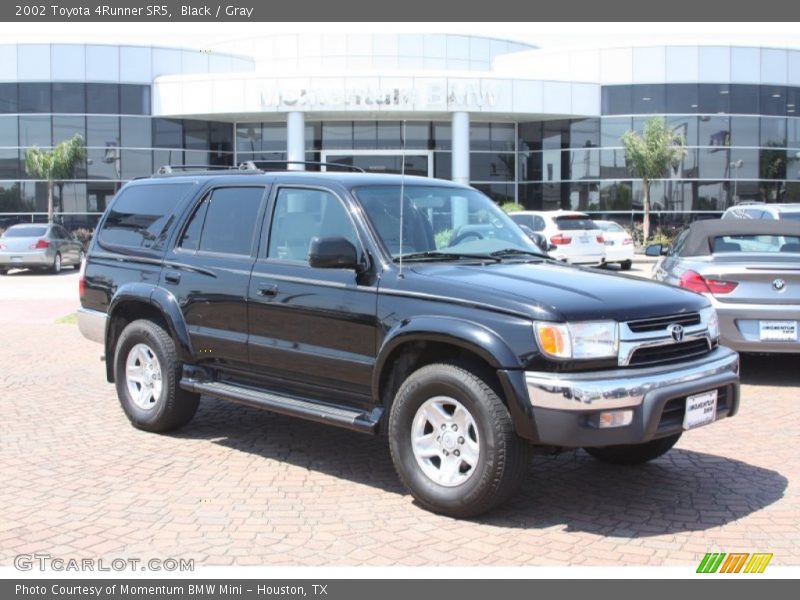 Black / Gray 2002 Toyota 4Runner SR5