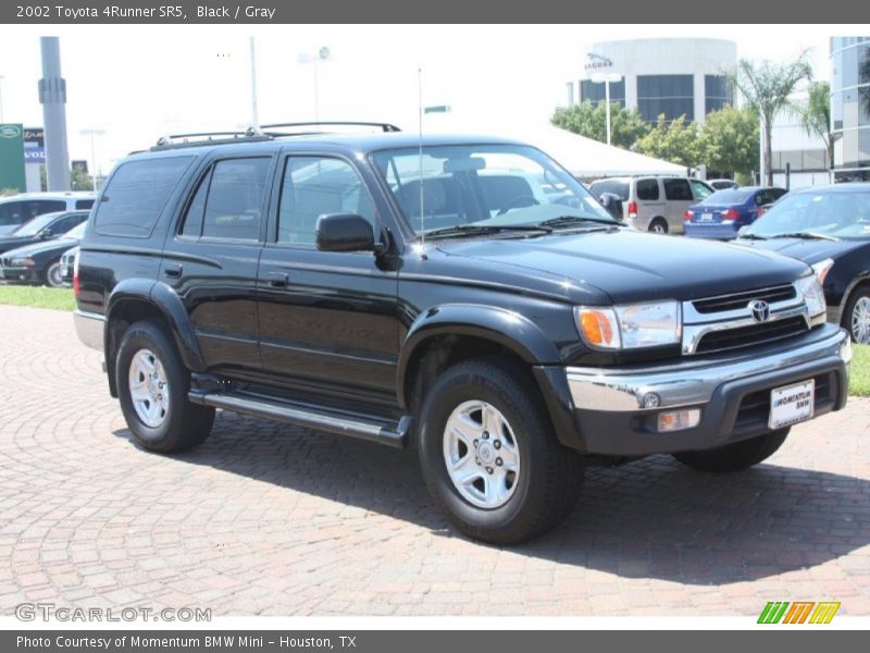 Black / Gray 2002 Toyota 4Runner SR5