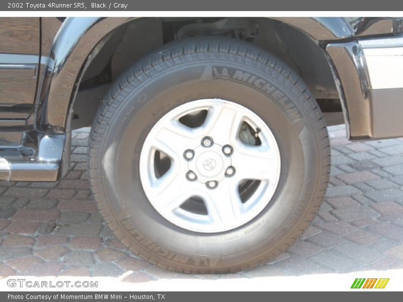 Black / Gray 2002 Toyota 4Runner SR5