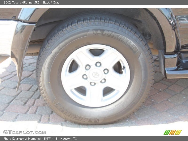 Black / Gray 2002 Toyota 4Runner SR5