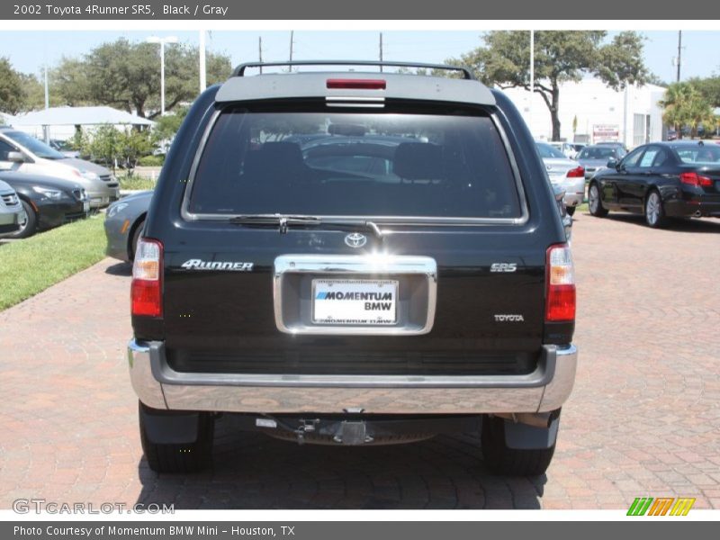 Black / Gray 2002 Toyota 4Runner SR5