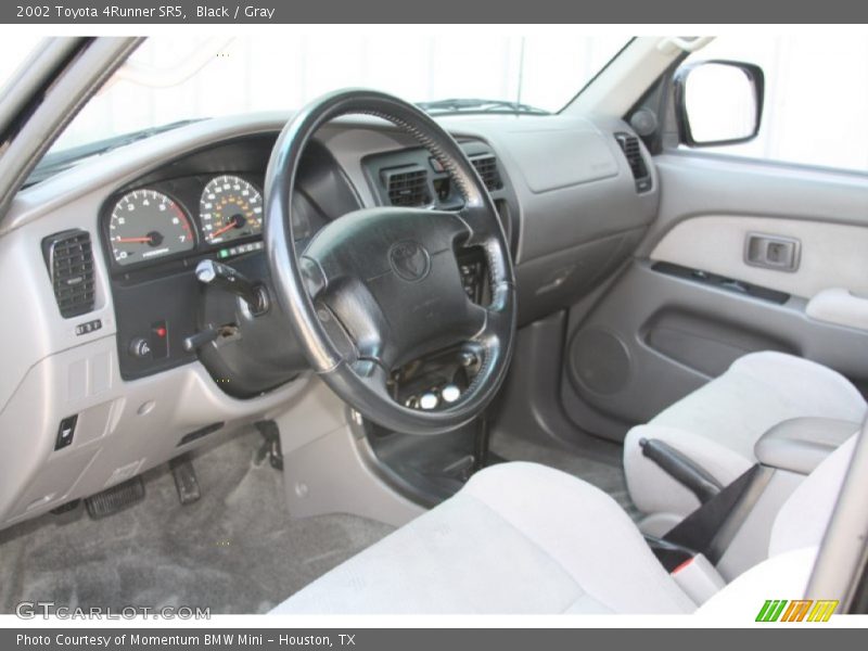 Black / Gray 2002 Toyota 4Runner SR5