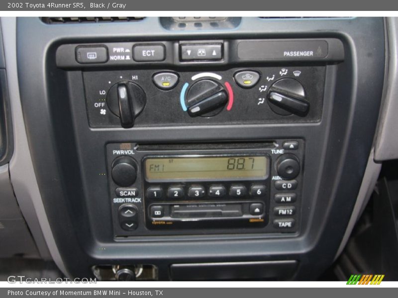 Black / Gray 2002 Toyota 4Runner SR5
