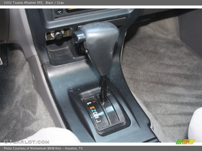Black / Gray 2002 Toyota 4Runner SR5