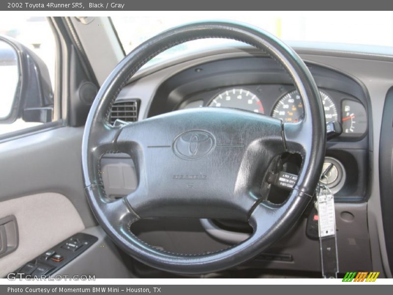 Black / Gray 2002 Toyota 4Runner SR5