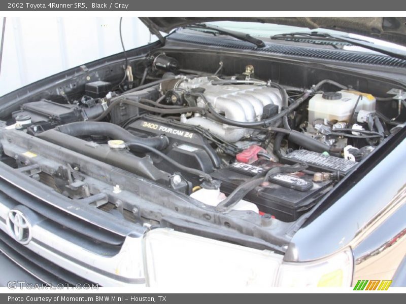 Black / Gray 2002 Toyota 4Runner SR5