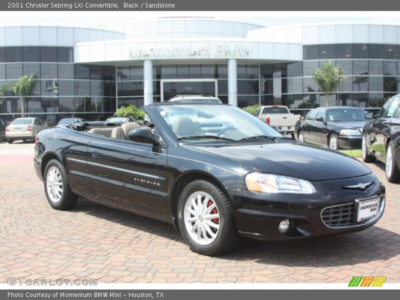 Black / Sandstone 2001 Chrysler Sebring LXi Convertible