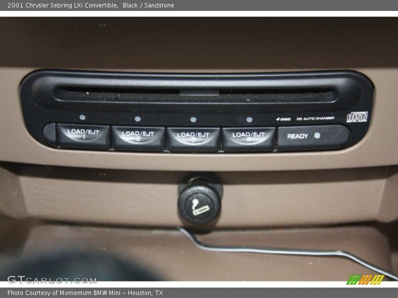 Controls of 2001 Sebring LXi Convertible