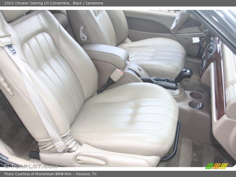  2001 Sebring LXi Convertible Sandstone Interior