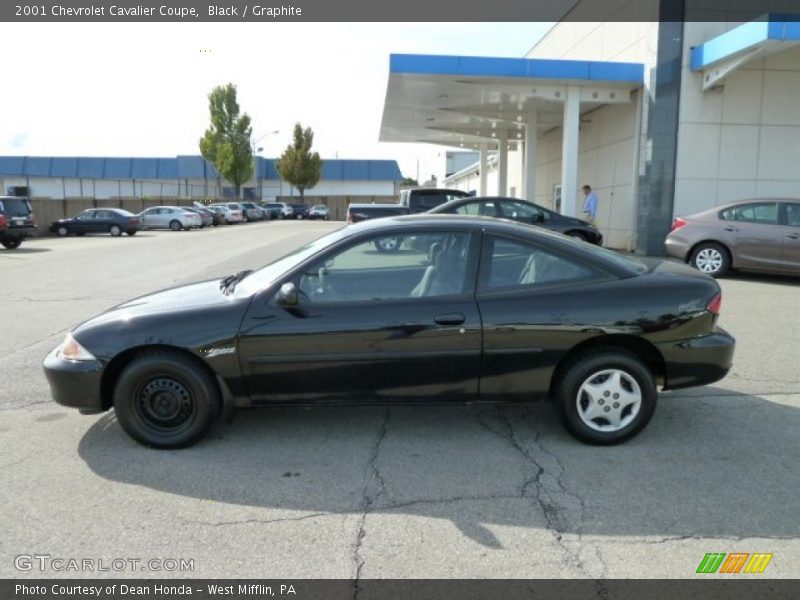 Black / Graphite 2001 Chevrolet Cavalier Coupe
