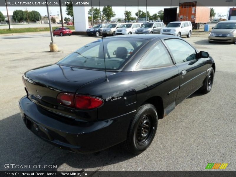 Black / Graphite 2001 Chevrolet Cavalier Coupe