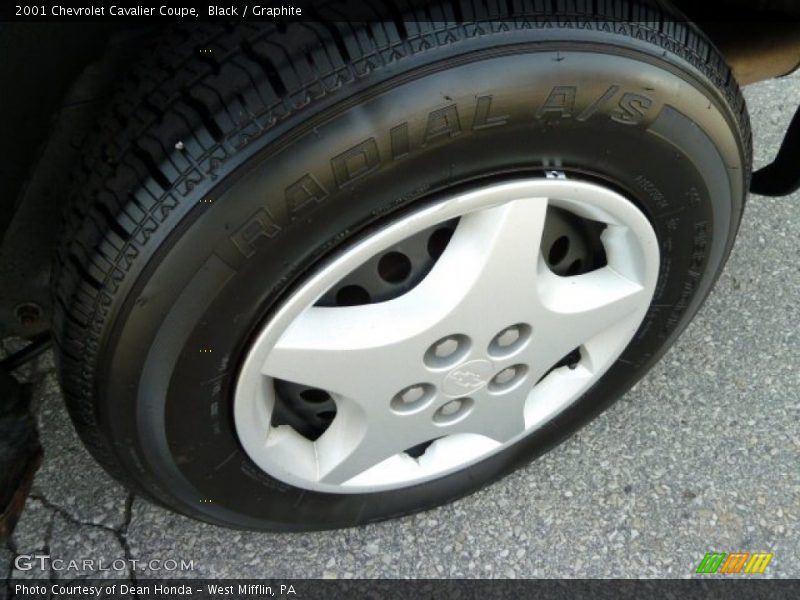 Black / Graphite 2001 Chevrolet Cavalier Coupe