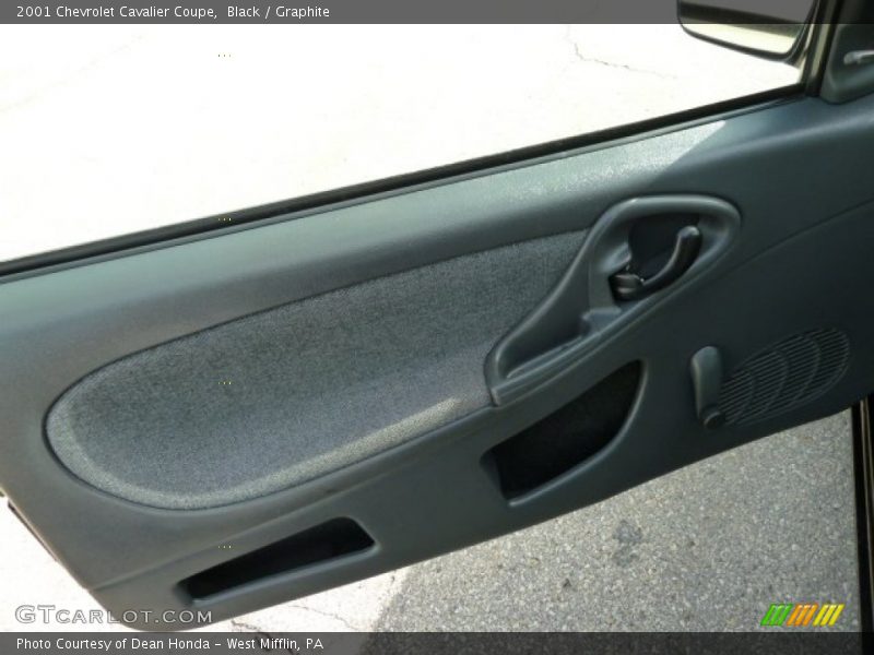Black / Graphite 2001 Chevrolet Cavalier Coupe