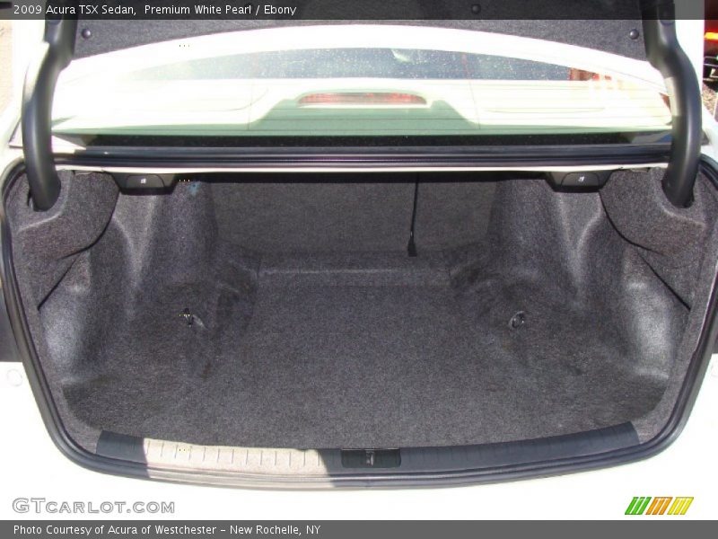 Premium White Pearl / Ebony 2009 Acura TSX Sedan