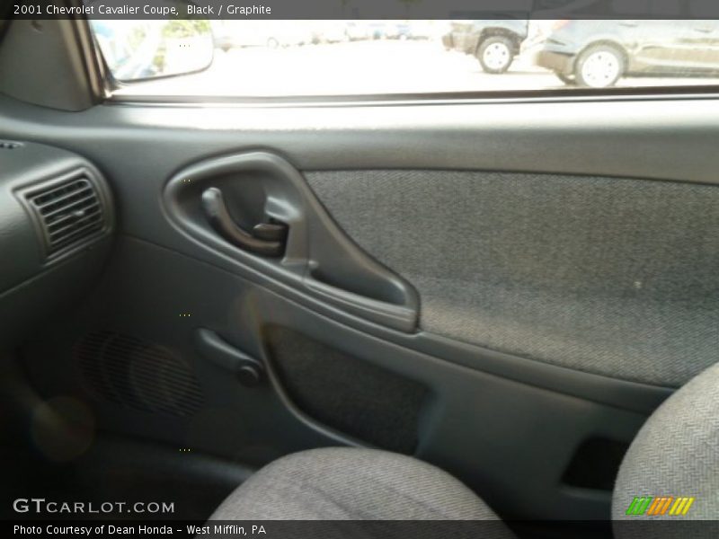 Black / Graphite 2001 Chevrolet Cavalier Coupe