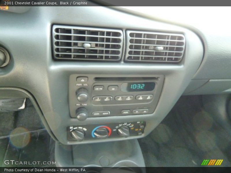 Black / Graphite 2001 Chevrolet Cavalier Coupe