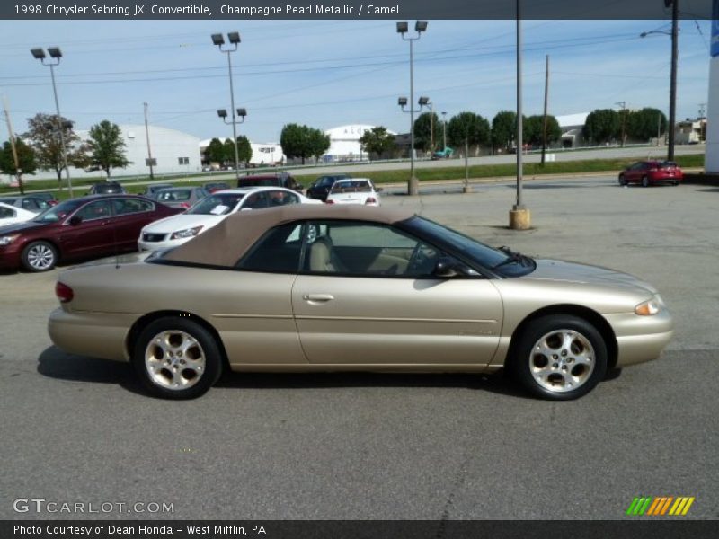  1998 Sebring JXi Convertible Champagne Pearl Metallic