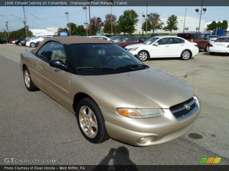 Front 3/4 View of 1998 Sebring JXi Convertible