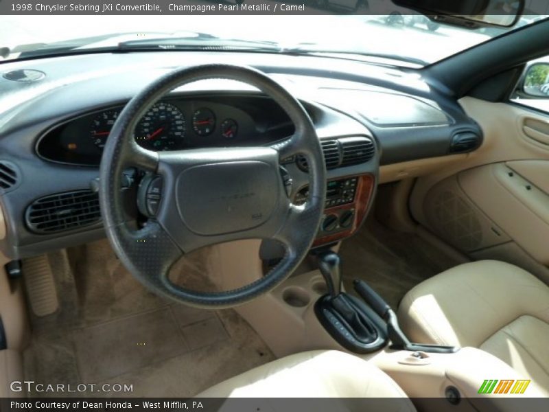 Camel Interior - 1998 Sebring JXi Convertible 