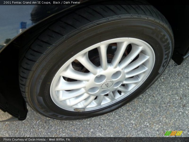 Black / Dark Pewter 2001 Pontiac Grand Am SE Coupe