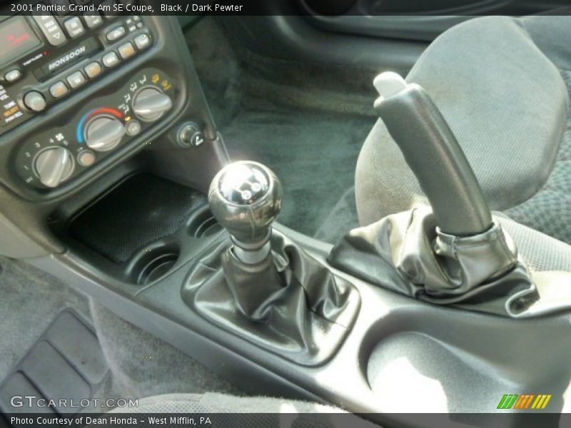 Black / Dark Pewter 2001 Pontiac Grand Am SE Coupe