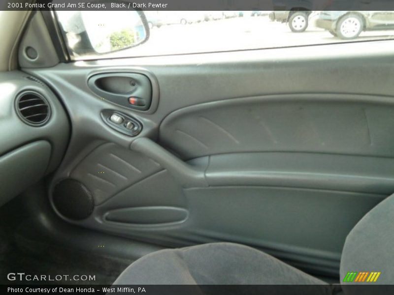 Black / Dark Pewter 2001 Pontiac Grand Am SE Coupe