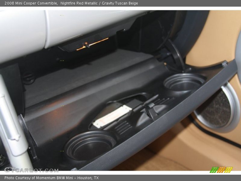 Nightfire Red Metallic / Gravity Tuscan Beige 2008 Mini Cooper Convertible