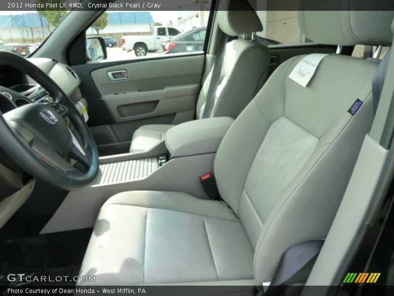  2012 Pilot LX 4WD Gray Interior