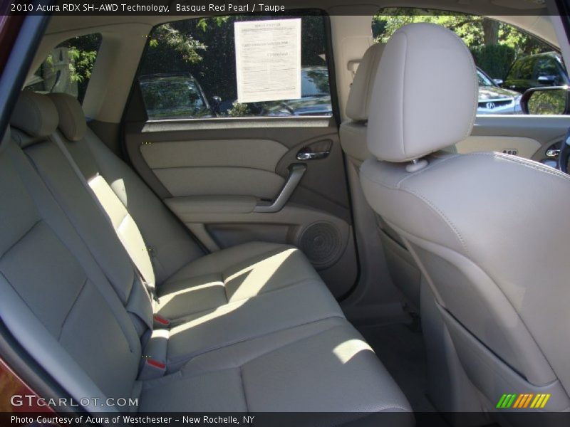 Basque Red Pearl / Taupe 2010 Acura RDX SH-AWD Technology