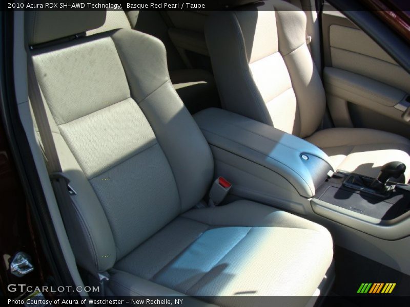 Basque Red Pearl / Taupe 2010 Acura RDX SH-AWD Technology