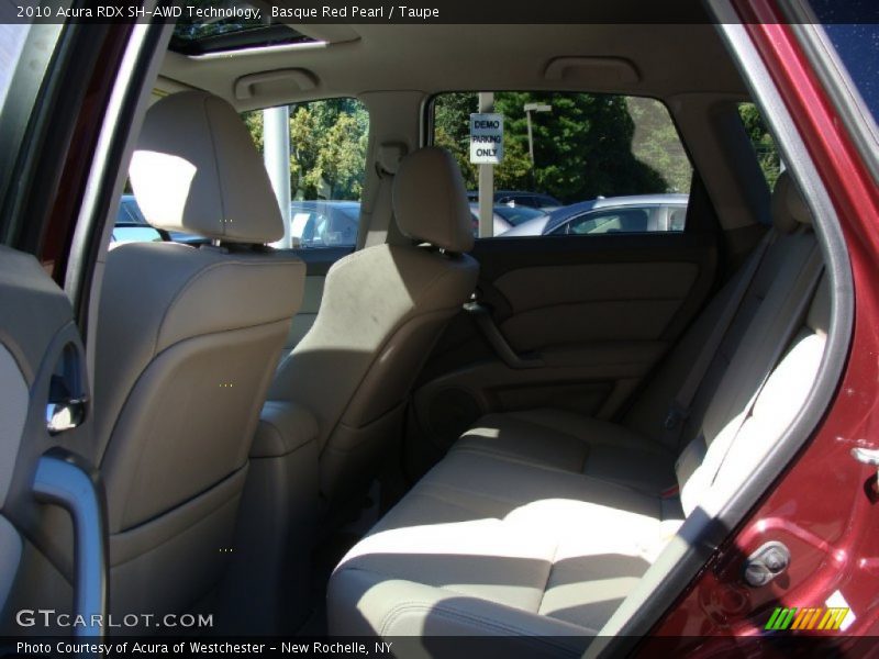 Basque Red Pearl / Taupe 2010 Acura RDX SH-AWD Technology