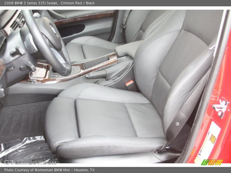 Crimson Red / Black 2008 BMW 3 Series 335i Sedan