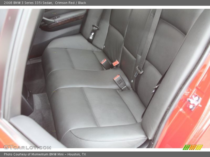 Crimson Red / Black 2008 BMW 3 Series 335i Sedan