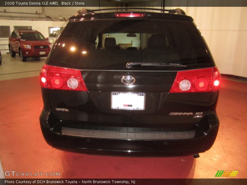 Black / Stone 2008 Toyota Sienna XLE AWD