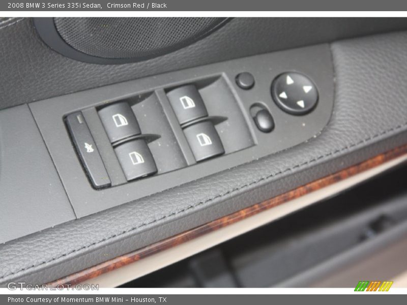 Crimson Red / Black 2008 BMW 3 Series 335i Sedan