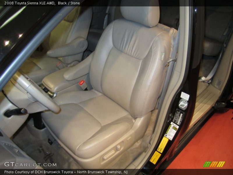 Black / Stone 2008 Toyota Sienna XLE AWD