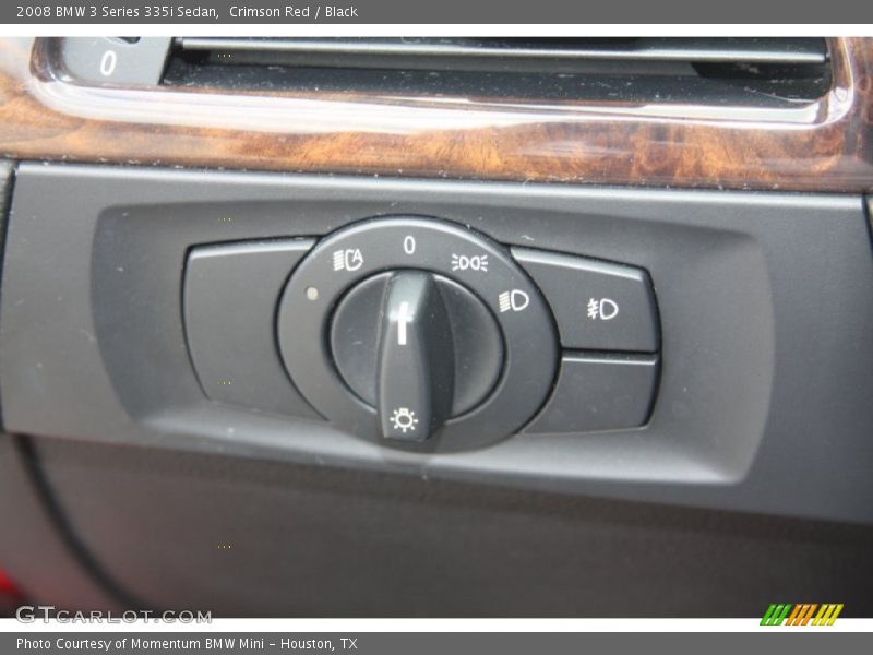 Crimson Red / Black 2008 BMW 3 Series 335i Sedan