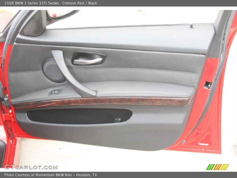 Crimson Red / Black 2008 BMW 3 Series 335i Sedan