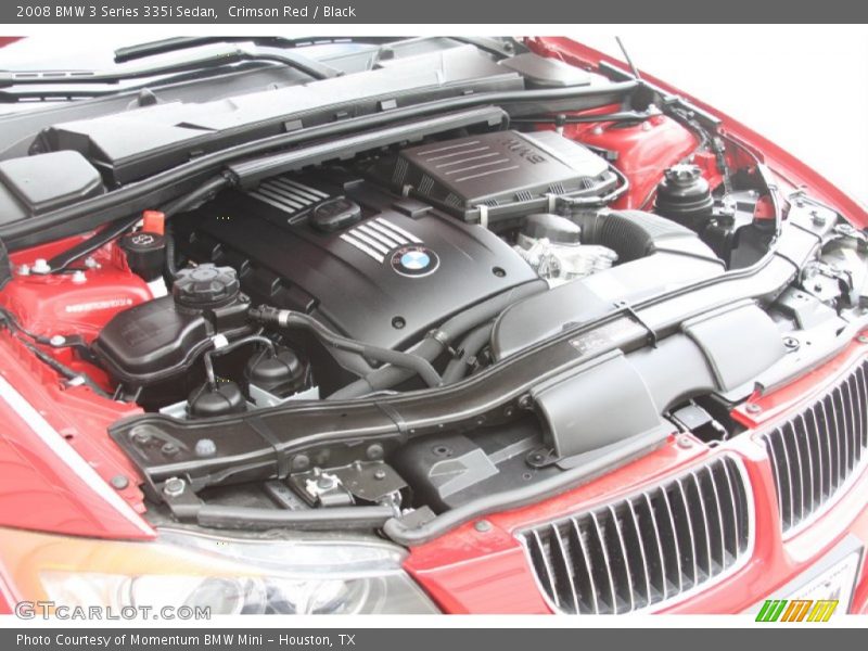 Crimson Red / Black 2008 BMW 3 Series 335i Sedan