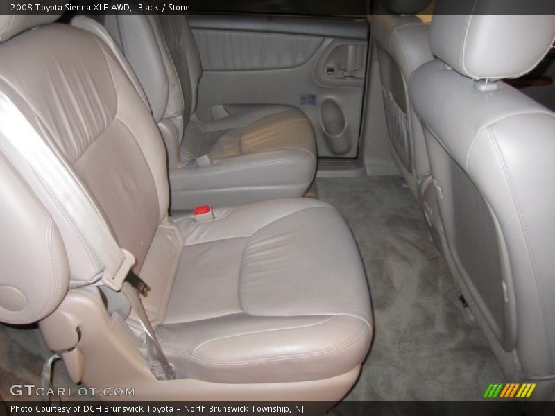 Black / Stone 2008 Toyota Sienna XLE AWD