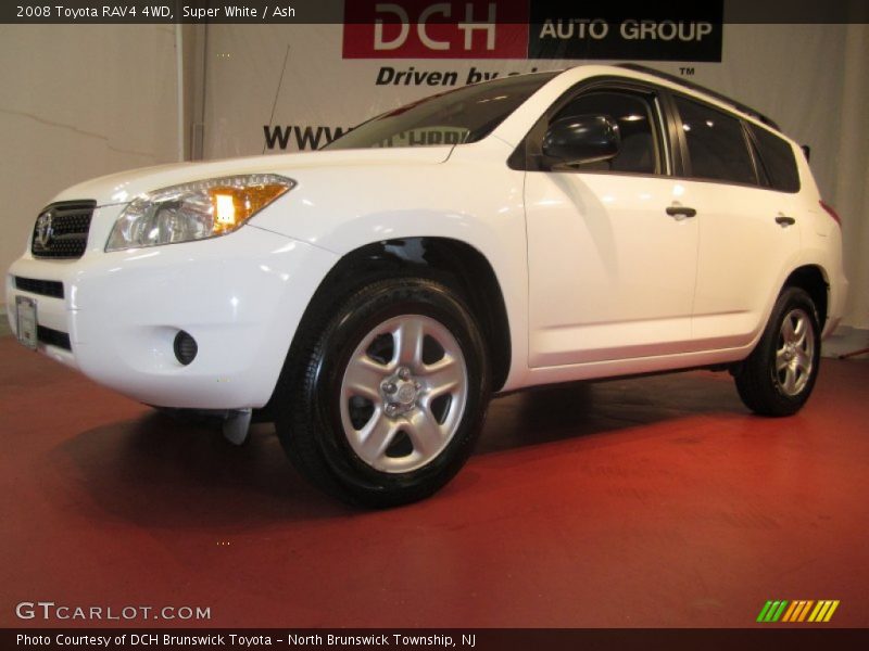Super White / Ash 2008 Toyota RAV4 4WD