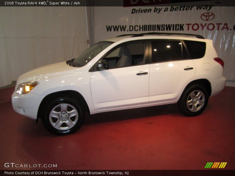 Super White / Ash 2008 Toyota RAV4 4WD