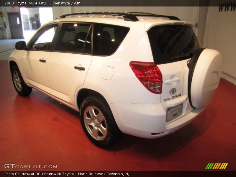 Super White / Ash 2008 Toyota RAV4 4WD