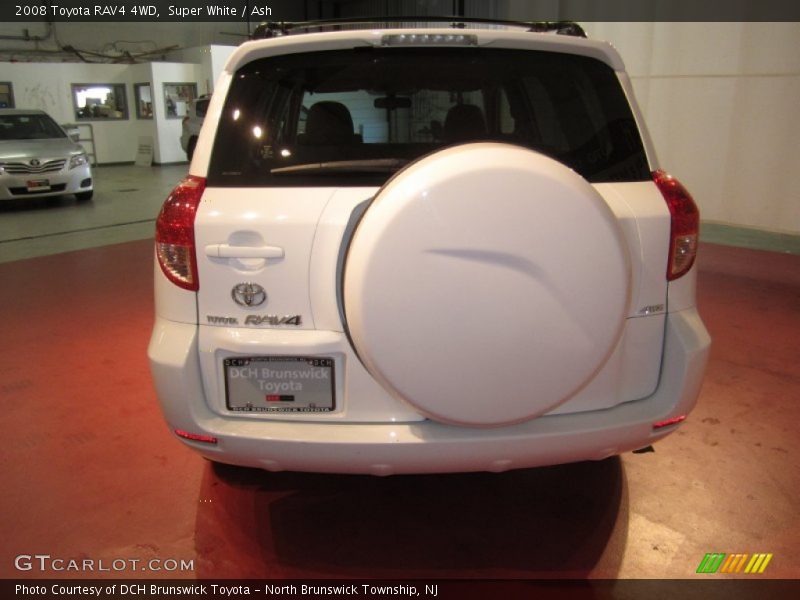 Super White / Ash 2008 Toyota RAV4 4WD