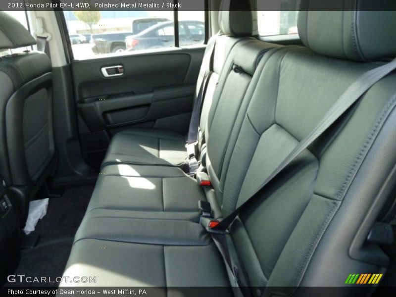 Polished Metal Metallic / Black 2012 Honda Pilot EX-L 4WD