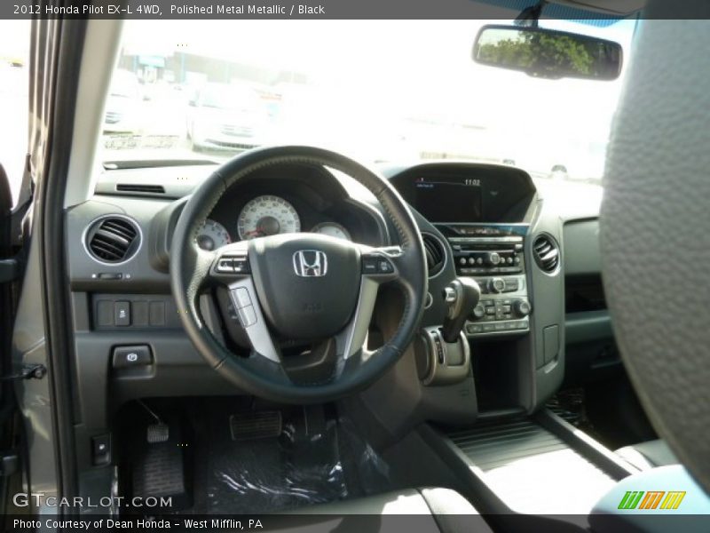 Dashboard of 2012 Pilot EX-L 4WD