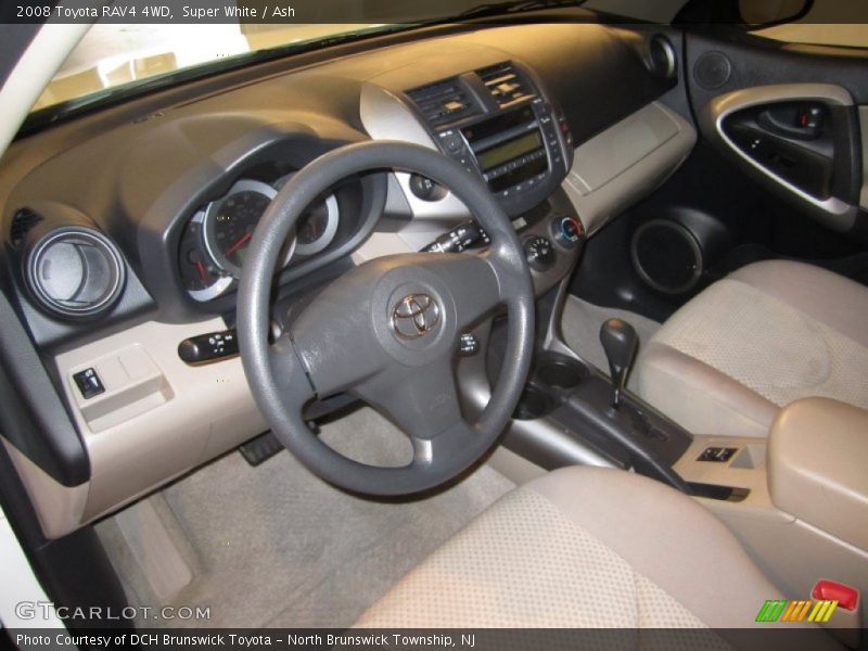 Super White / Ash 2008 Toyota RAV4 4WD