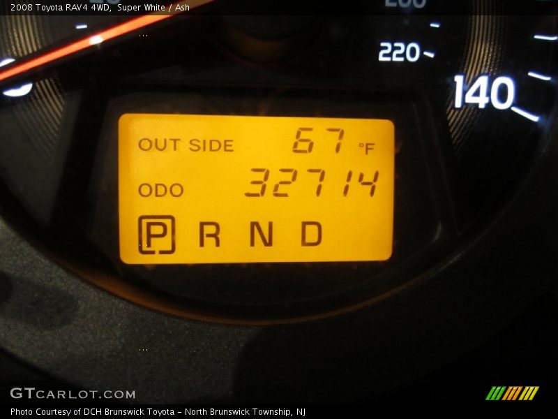 Super White / Ash 2008 Toyota RAV4 4WD